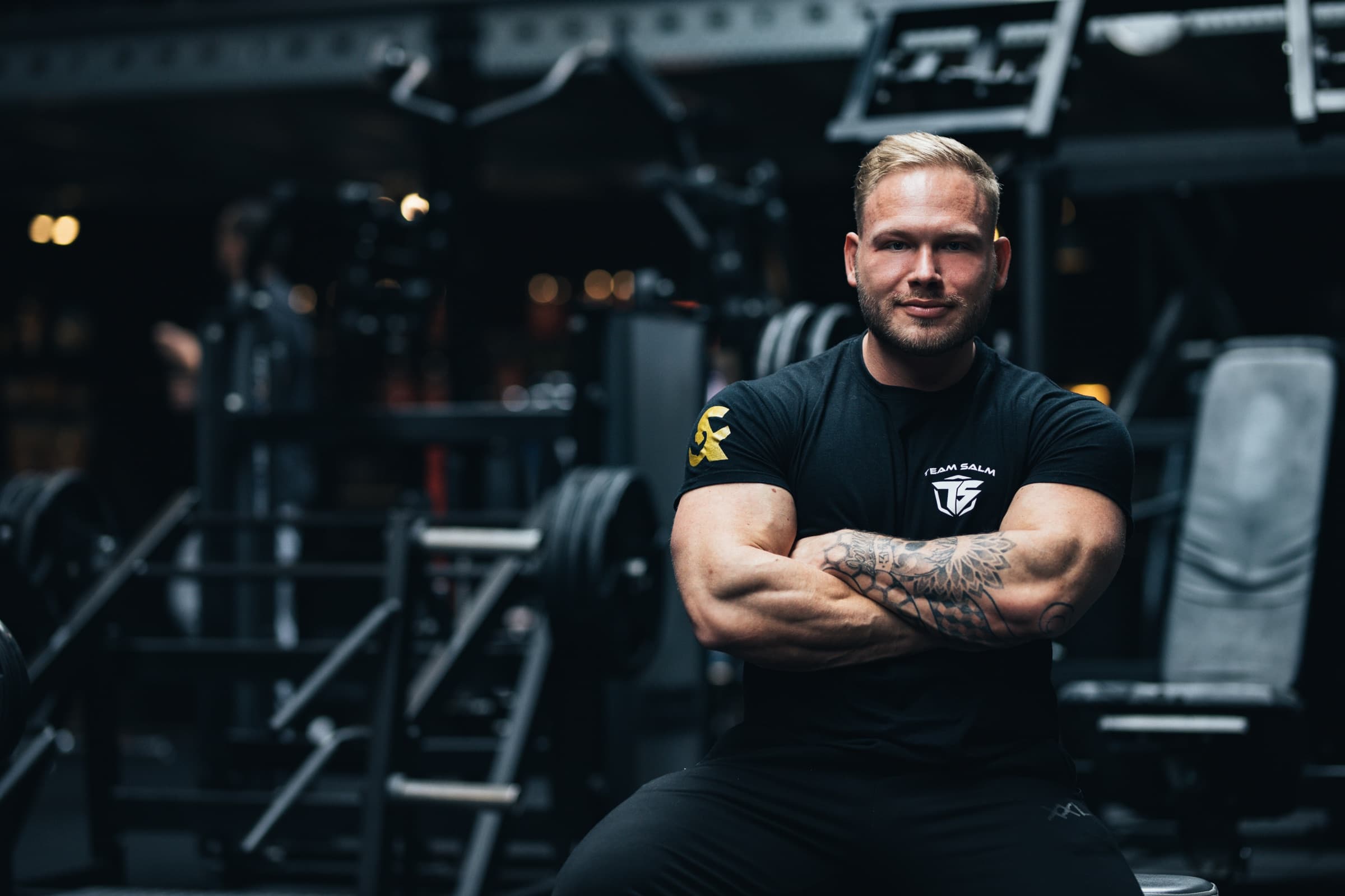 Coach in the gym